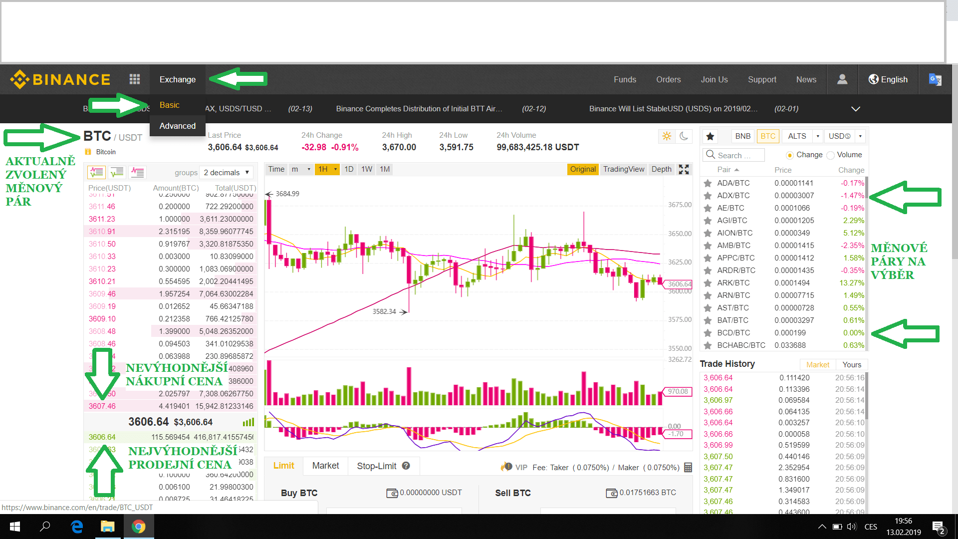 binance navod