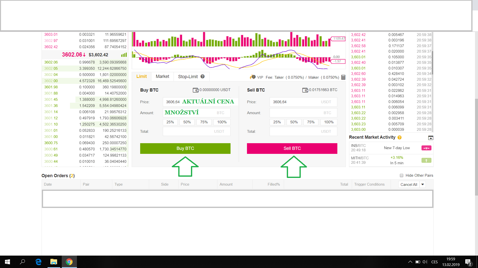 binance navod 