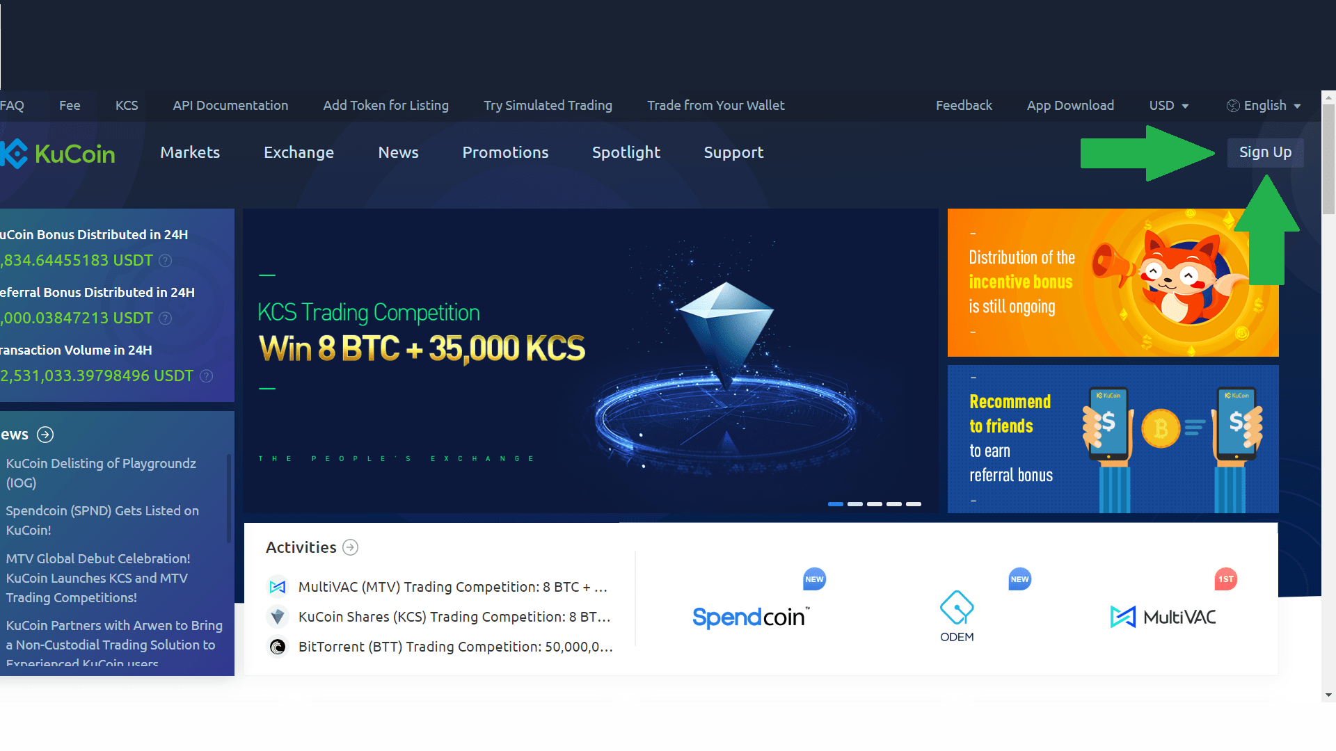 burza kucoin navod 1