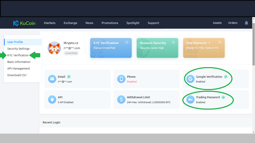 burza kucoin navod 3