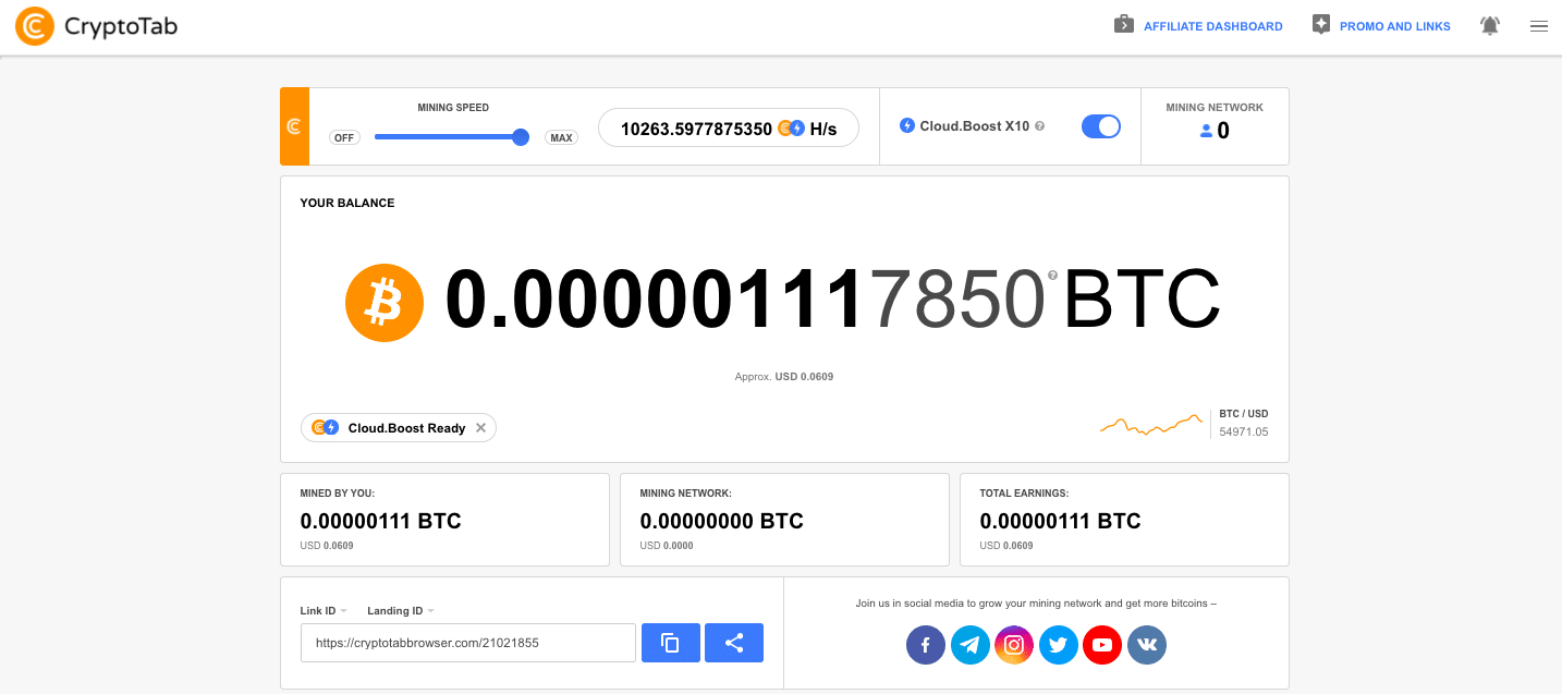 CryptoTab recenze